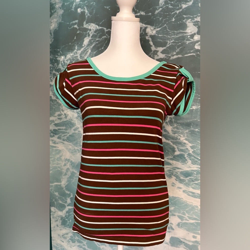 Mint Neapolitan stretch tee